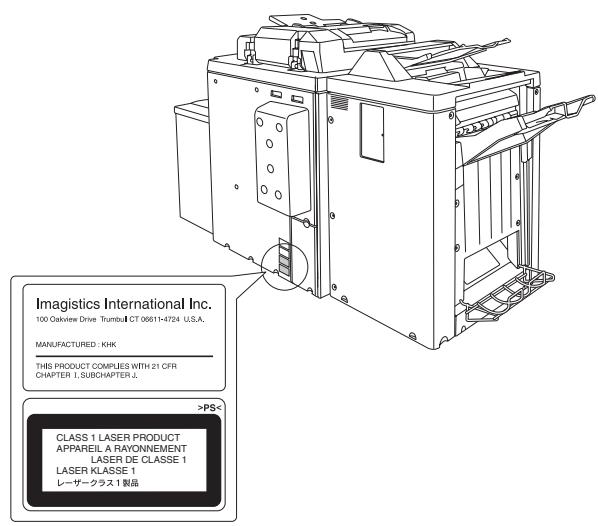 KONICA MINOLTA DI850 - Internal Laser Radiation - 2