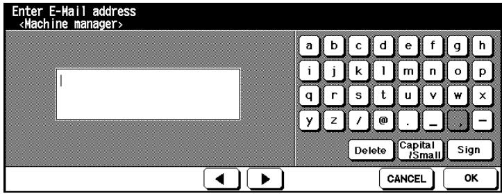 KONICA MINOLTA DI850 - E-Mail Transmission Setting - 2