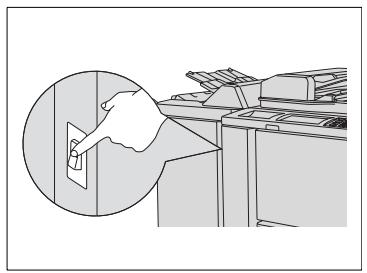 KONICA MINOLTA DI850 - Switching the System on - 1