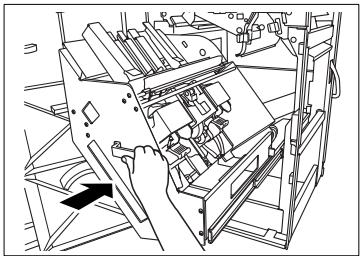 KONICA MINOLTA DI850 - Adding Staples for the FN-115 Finisher (optional) - 8