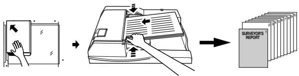 KONICA MINOLTA DI850 - Procedure: Processing Dual Page Originals - 5