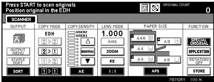 KONICA MINOLTA DI850 - Press the [OK] key to confirm the image store password. - 2