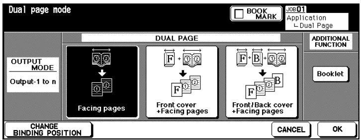 KONICA MINOLTA DI850 - Procedure: Processing Dual Page Originals - 2