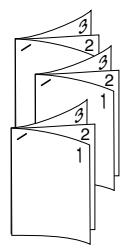 KONICA MINOLTA DI850 - Staple - Output to the Main Tray - 1