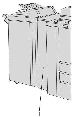 KONICA MINOLTA DI850 - ZK-2 Punch/Z-fold Unit - 1