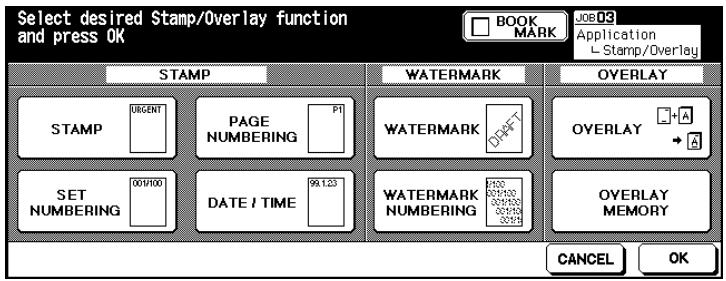 KONICA MINOLTA DI850 - Procedure: Using Stamp - 2