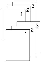KONICA MINOLTA DI850 - Sort - Output to the Main Tray - 1