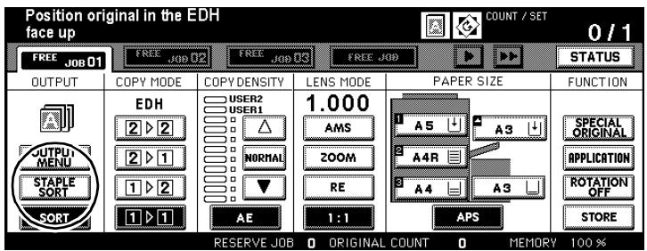KONICA MINOLTA DI850 - Procedure - 1