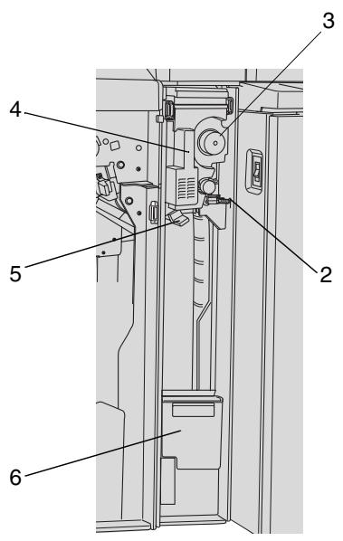 KONICA MINOLTA DI850 - ZK-2 Punch/Z-fold Unit - 2