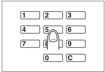 KONICA MINOLTA DI850 - Creating 2-sided Copies (Using the Original Glass) - 5