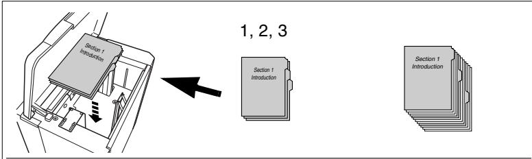 KONICA MINOLTA DI850 - Loading tab papers! - 1
