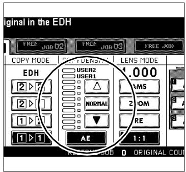 KONICA MINOLTA DI850 - Manually Adjusting Copy Density - 2