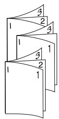 KONICA MINOLTA DI850 - Staple - Output to the Main Tray - 2