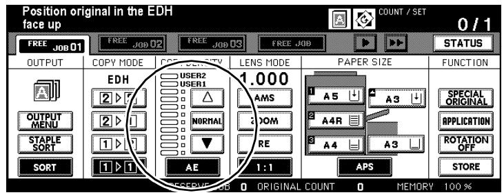 KONICA MINOLTA DI850 - Adjusting the Contrast - 1