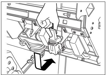 KONICA MINOLTA DI850 - Adding Staples for the FN-7 Finisher (optional) - 7