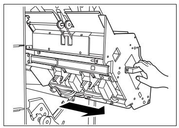 KONICA MINOLTA DI850 - Adding Staples for the FN-7 Finisher (optional) - 2