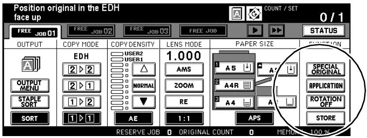 KONICA MINOLTA DI850 - Applying Functions - 1