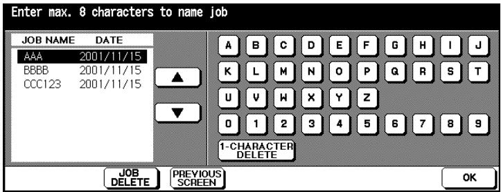 KONICA MINOLTA DI850 - Press the [OK] key to confirm the image store password. - 1