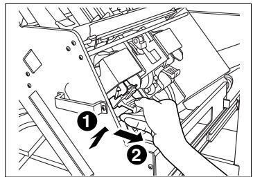 KONICA MINOLTA DI850 - Adding Staples for the FN-115 Finisher (optional) - 3