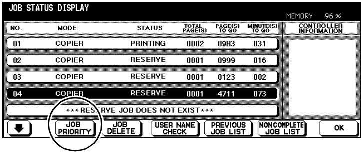 KONICA MINOLTA DI850 - Calling up the Status Display - 1