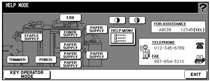 KONICA MINOLTA DI850 - Calling up Key Operator Mode - 1