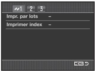 KONICA MINOLTA DIMAGE 7D - Navigation dans le MENU PictBridge - 6