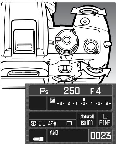 KONICA MINOLTA DIMAGE 7D - DECALAGE DE PROGRAMME - P_S / P_A - 1