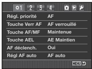 KONICA MINOLTA DIMAGE 7D - Réglage de la TOUCHE af/mf - 1