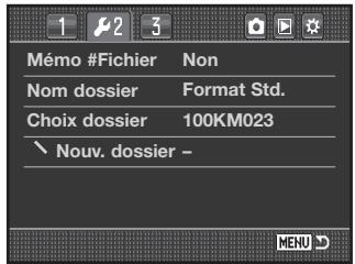 KONICA MINOLTA DIMAGE 7D - Selection de dossier - 1