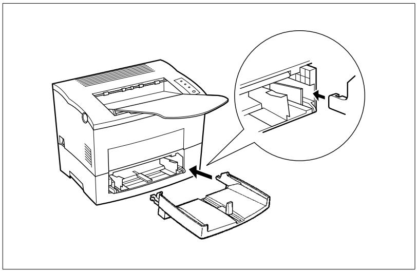 KONICA MINOLTA PP18N - Installation du bac 1 - 1