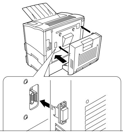 KONICA MINOLTA PP18N - Installation de l'unité d'impression recto verso - 2