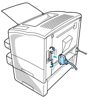 KONICA MINOLTA PP18N - ETAPE 8: Connexion de l'imprimante à l'ordinateur (connexion locale) - 1