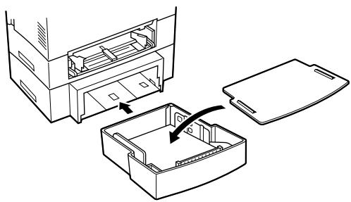 KONICA MINOLTA PP18N - Installation de la deuxième cassette papier - 2