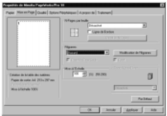 KONICA MINOLTA PP18N - Pour modifier un filigrane - 1
