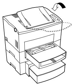 KONICA MINOLTA PP18N - Nettoyage du cylindre de transport de papier - 1