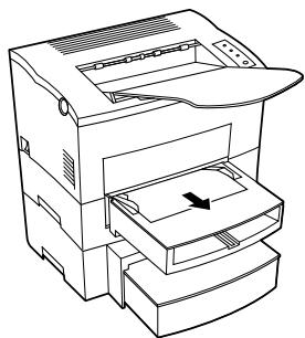 KONICA MINOLTA PP18N - Problème d'introduction du papier (bac d'introduction manuelle) - 1