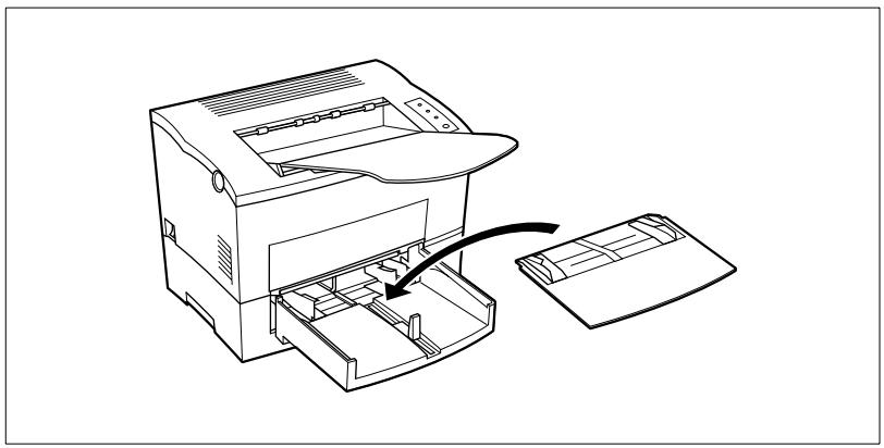 KONICA MINOLTA PP18N - Installation du bac 1 - 2