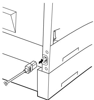 KONICA MINOLTA PP18N - Branchement du cordon secteur - 2