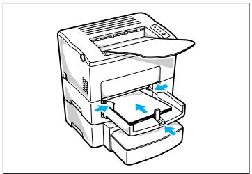 KONICA MINOLTA PP18N - ETAPE 4: Chargement du papier - 3