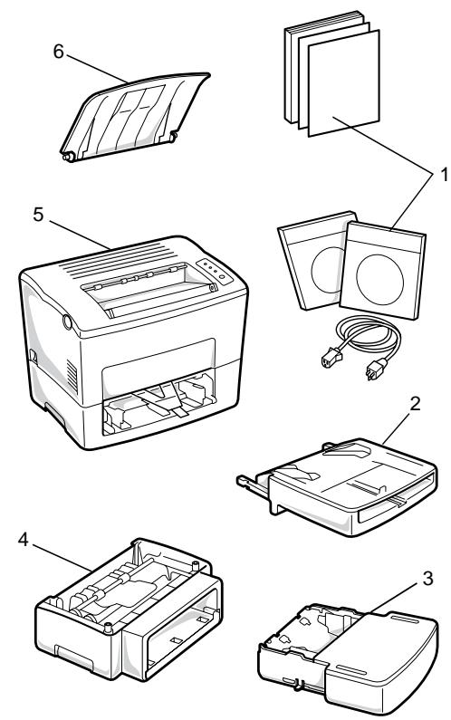 KONICA MINOLTA PP18N - ETAPE 1: Déballage de l'imprimante - 1