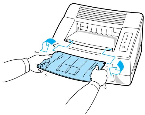 KONICA MINOLTA PP18N - ETAPE 2: Installation du bac réceptacle et du bac 1 - 1