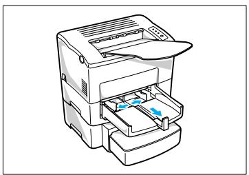 KONICA MINOLTA PP18N - ETAPE 4: Chargement du papier - 2