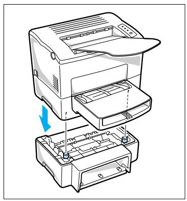 KONICA MINOLTA PP18N - ETAPE 3 : Installation du bac 2 - 4
