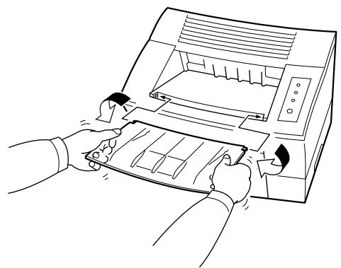 KONICA MINOLTA PP18N - Installation du bac réceptacle - 1