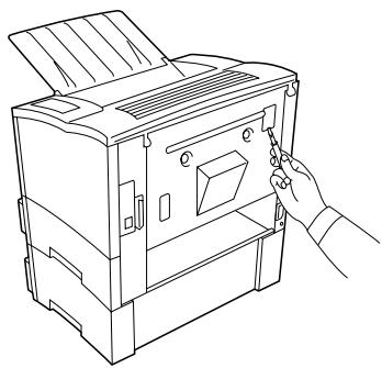 KONICA MINOLTA PP18N - Installation de l'unité d'impression recto verso - 1