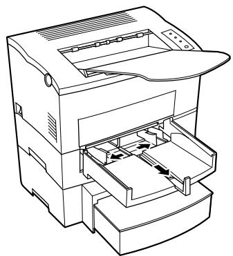 KONICA MINOLTA PP18N - Chargement de papier dans le bac 1 - 2