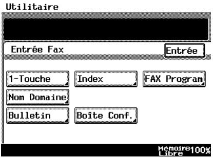 KONICA MINOLTA SU23 - Enregistrement de codes 1-Touche - 3