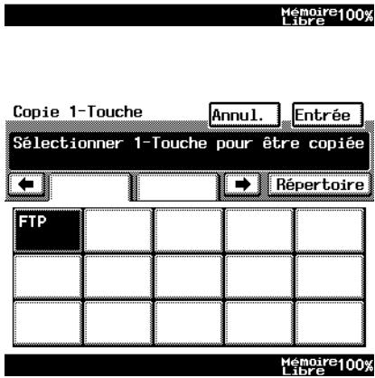 KONICA MINOLTA SU23 - Copier un code 1-Touche - 6