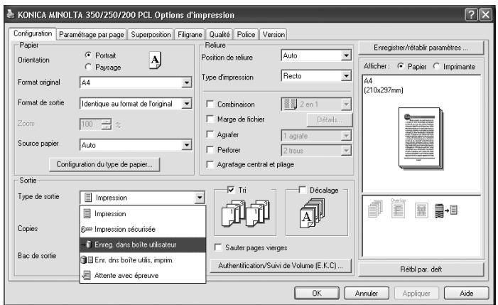 KONICA MINOLTA BIZHUB 250 PH2 5 BOX - Pour enregistrer un document imprimé - 1