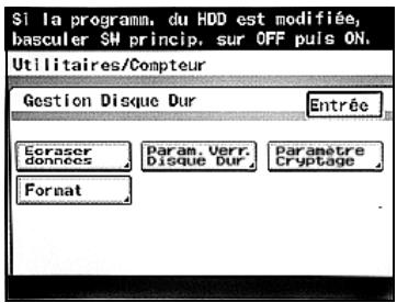 KONICA MINOLTA BIZHUB 250 PH2 5 BOX - Formater le disque dur - 2